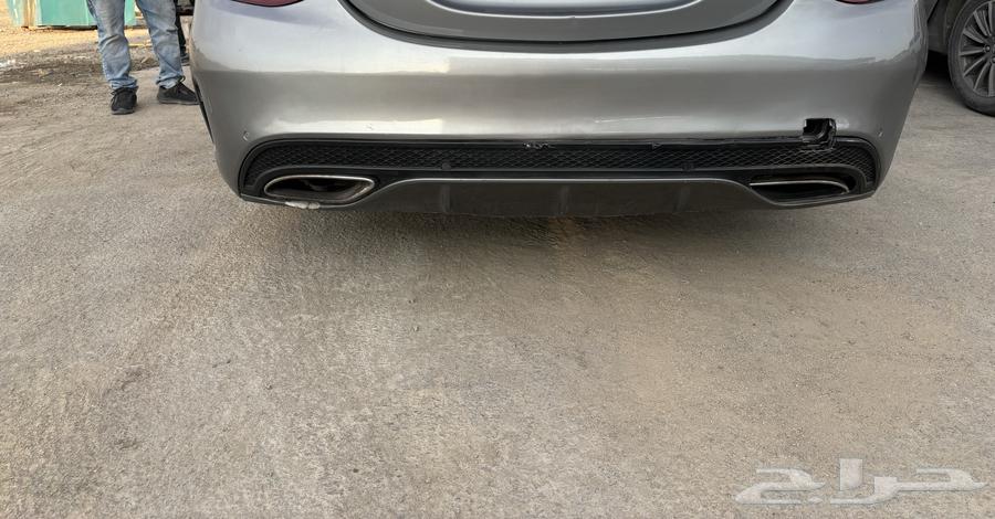 Mercedes C200, alloy wheels, front bumper diffuser, rear bumper, shock-absorbing parts63241679547522114