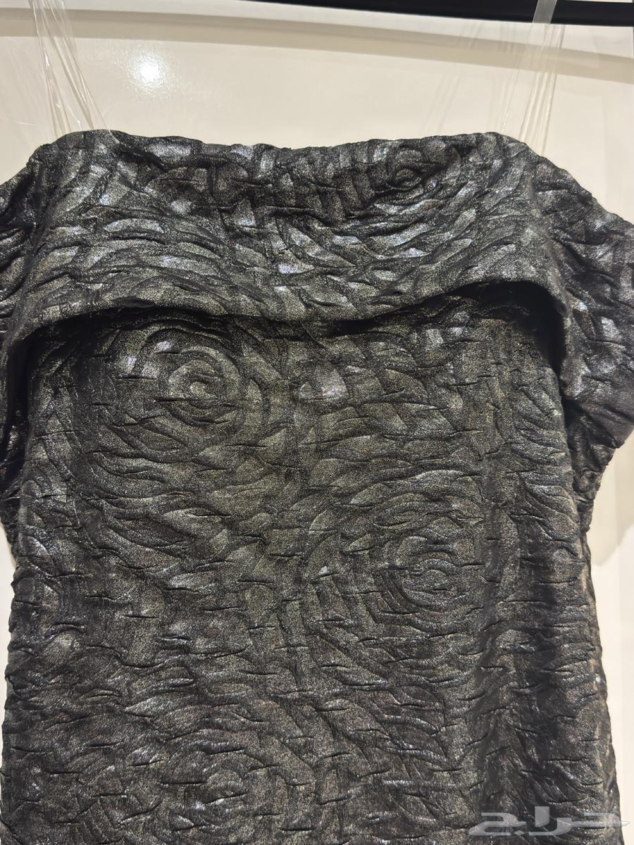 Black silver sleeveless dress size small s631323381251871113
