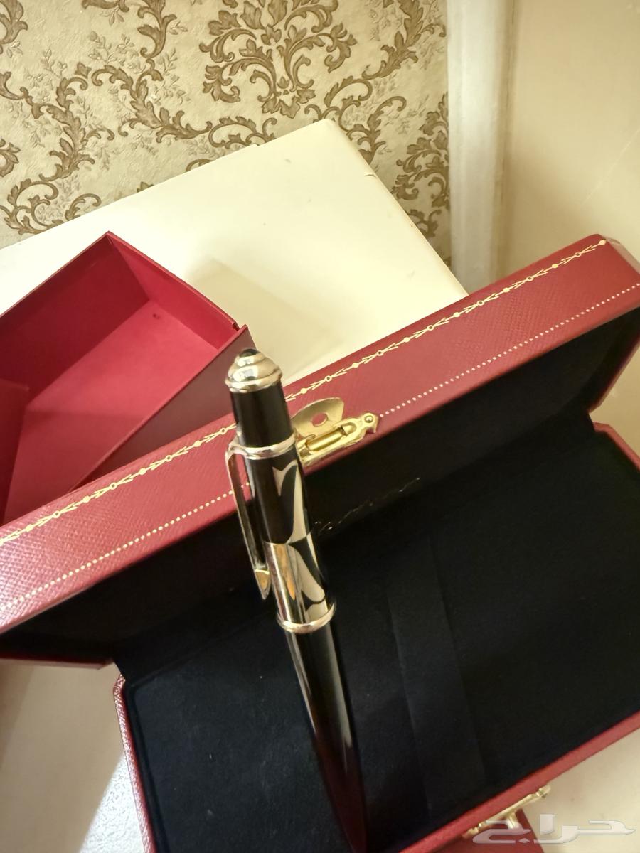 Cartier Diablo pen, logo type, black stone, almost new63133760592001111