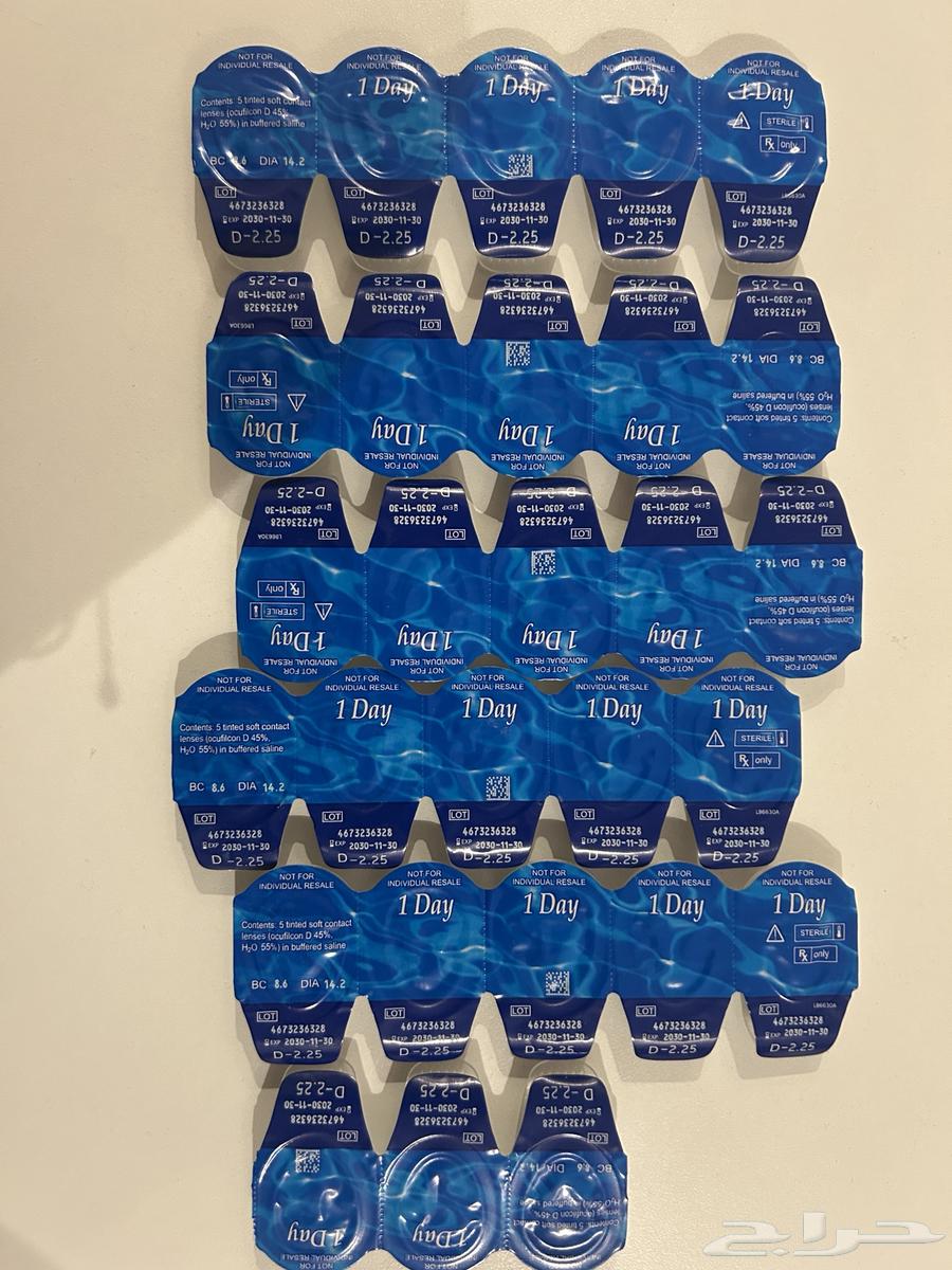 Clear daily contact lenses63133264712705119