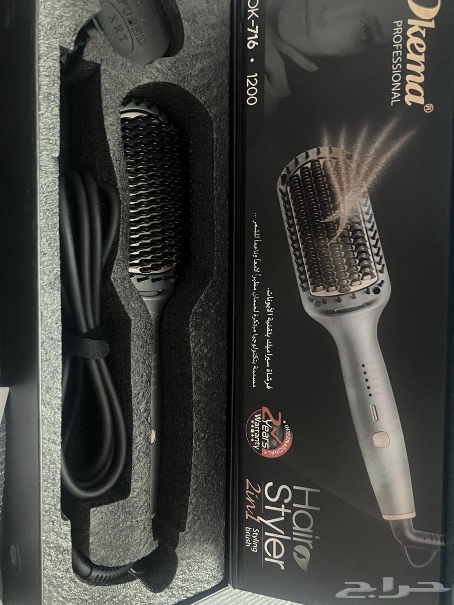 Ceramic hair straightener and hair brush for sale63126728247298111