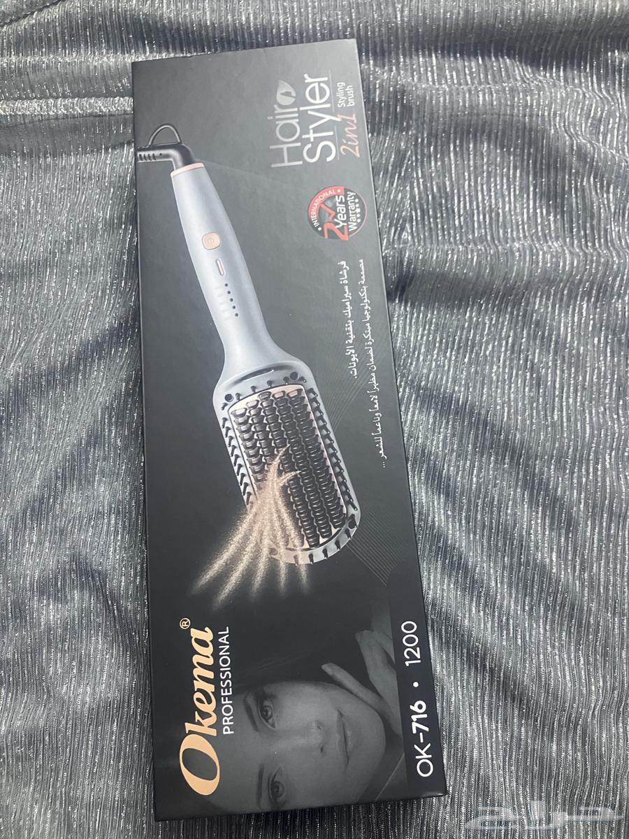 Ceramic hair straightener and hair brush for sale63126728247298114