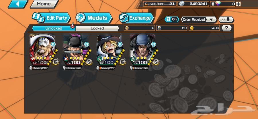 Bounty Rush account634910101990411129