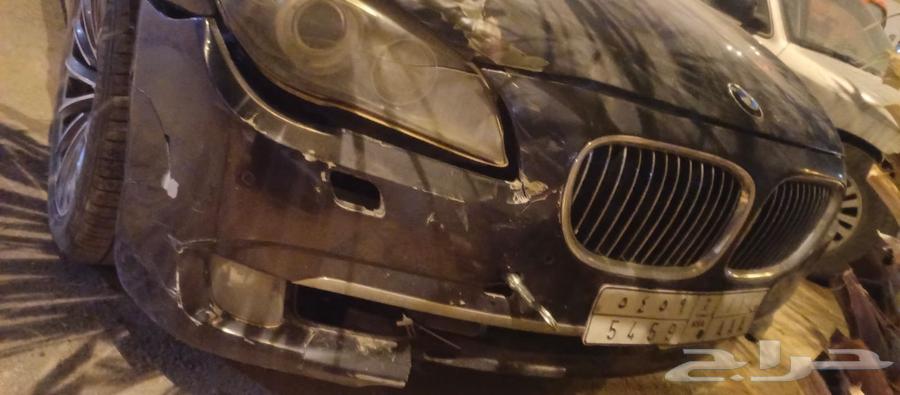 BMW730 موديل 2012 6 سلندر مخبطه مكينه تشليح بدون لوحة63184265147649111