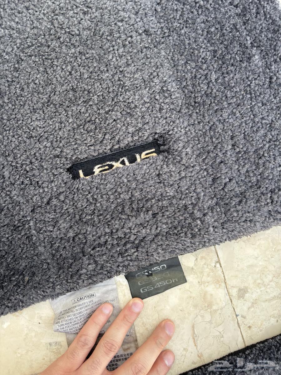 دعاسات سيارة لكزس جي اس lexus gs floor mat63180411960835114