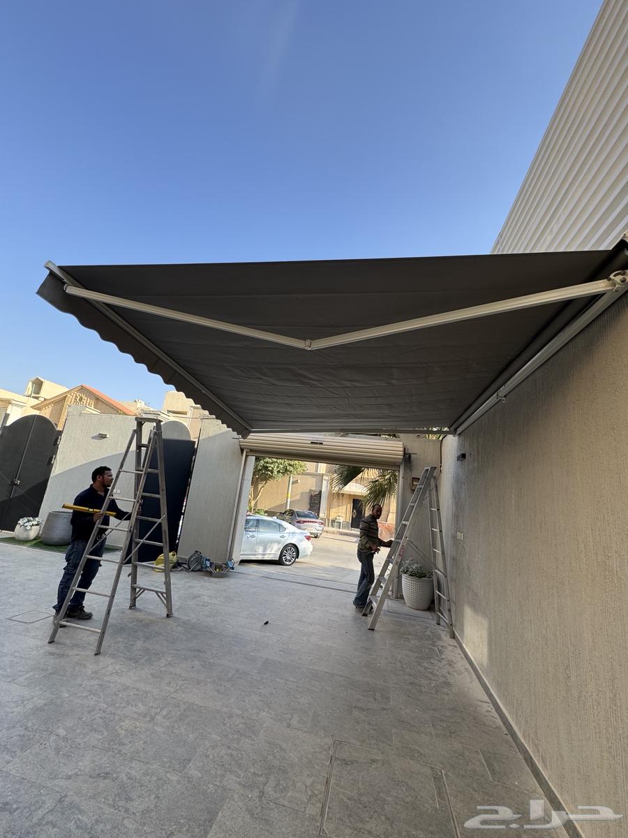 مظلات سيارات متحركة - مظلات كهربائية - تركيب مظلات متحركة63020891489027114