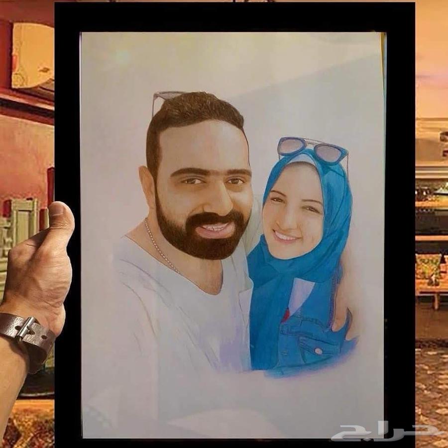 A handmade drawing of someone you love to gift him63177627635714114