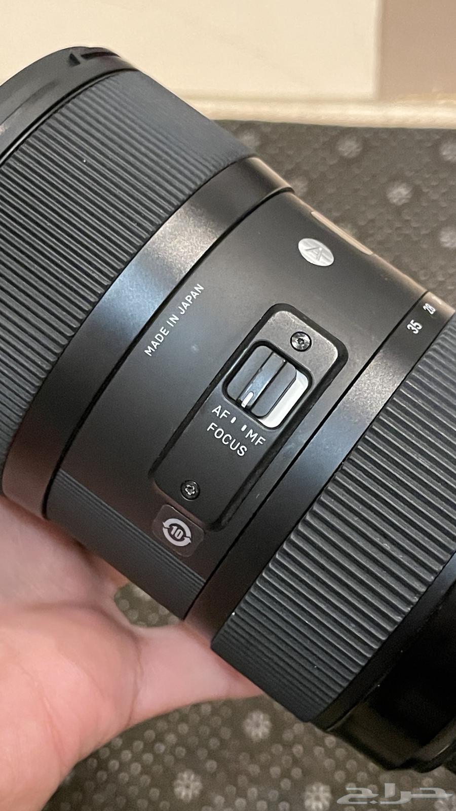 Sigma 18-35 1.8 Canon Lens63121598611969114