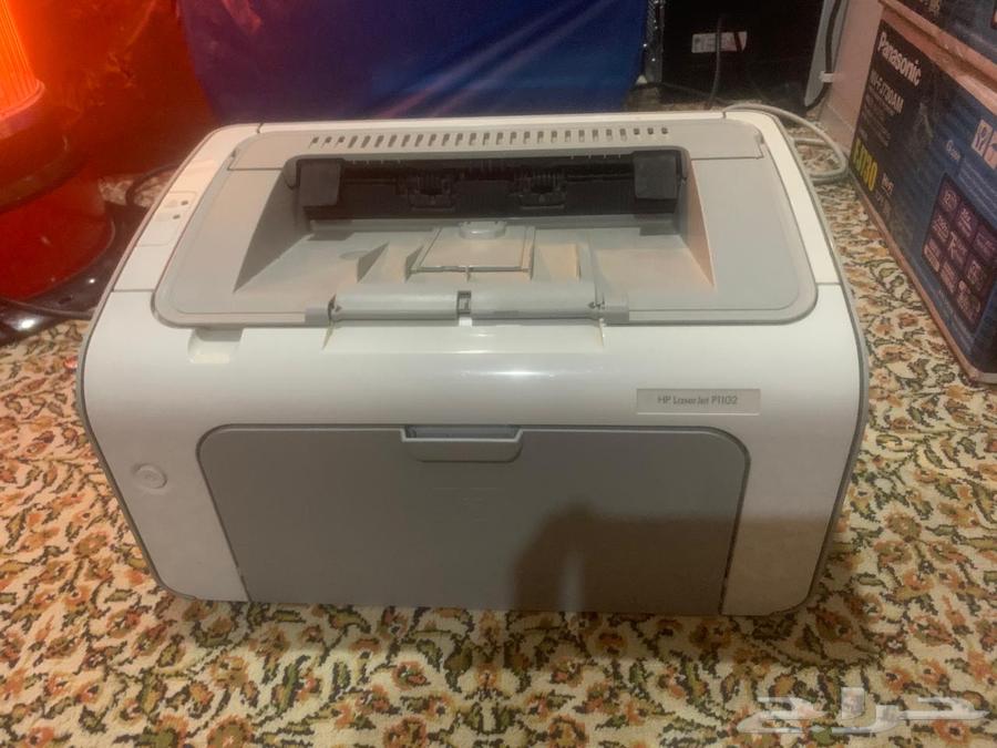 طابعة ليزر HP احادية اللون اسود HP1102 وHP1102W شبه جديدة63296934529922110