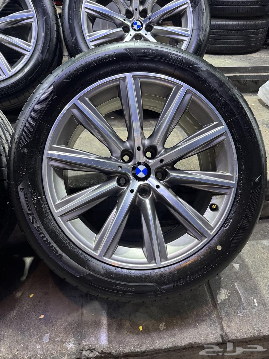 Original BMW 2020 Model 5 Series Rims and Tires, Genuine and Agency63205918121986114