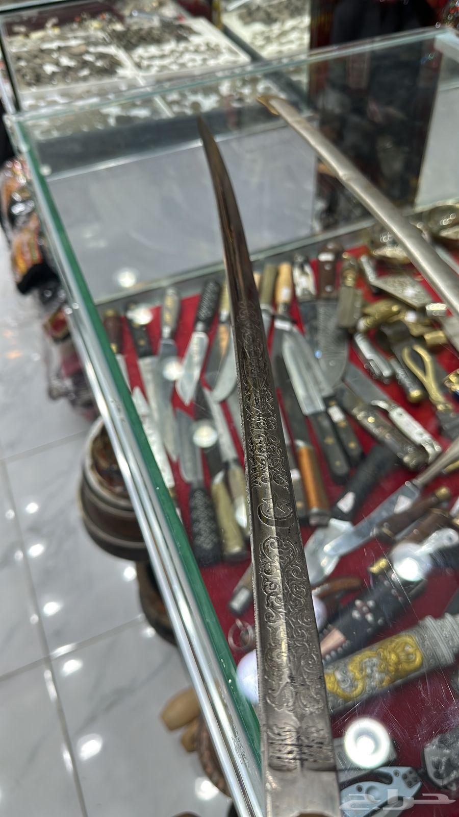 An Ottoman sword from the rare collection.63119297709313111