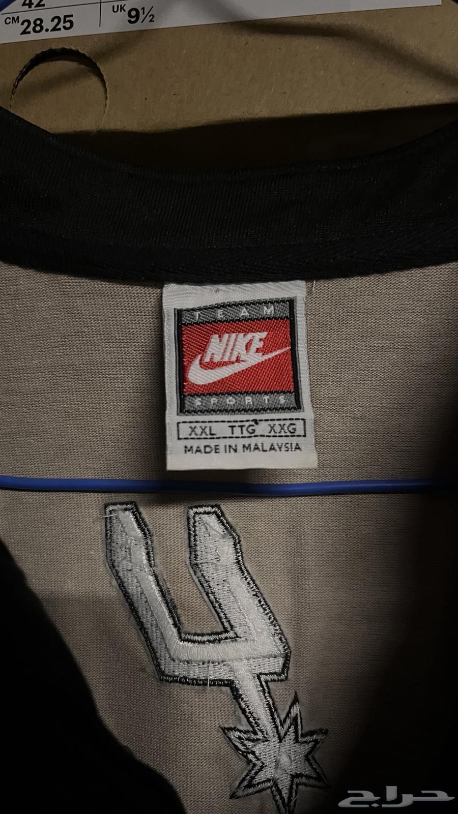 Rare Nike jersey from 1996 for the San Antonio Spurs basketball team63024208070657112