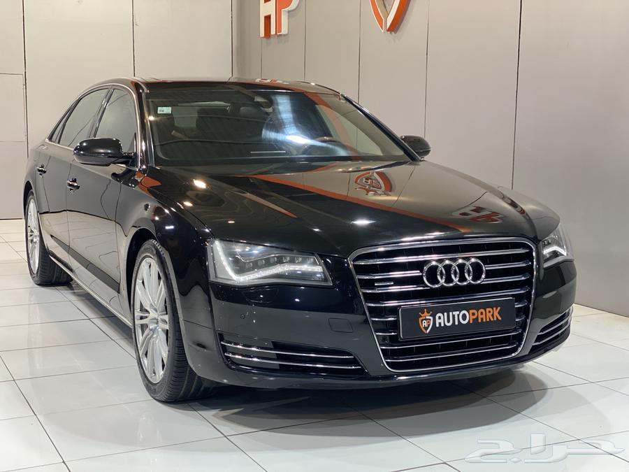 اودي A8L 2014 عداد 143 الف كم بحالة نظيفة63174369708931112