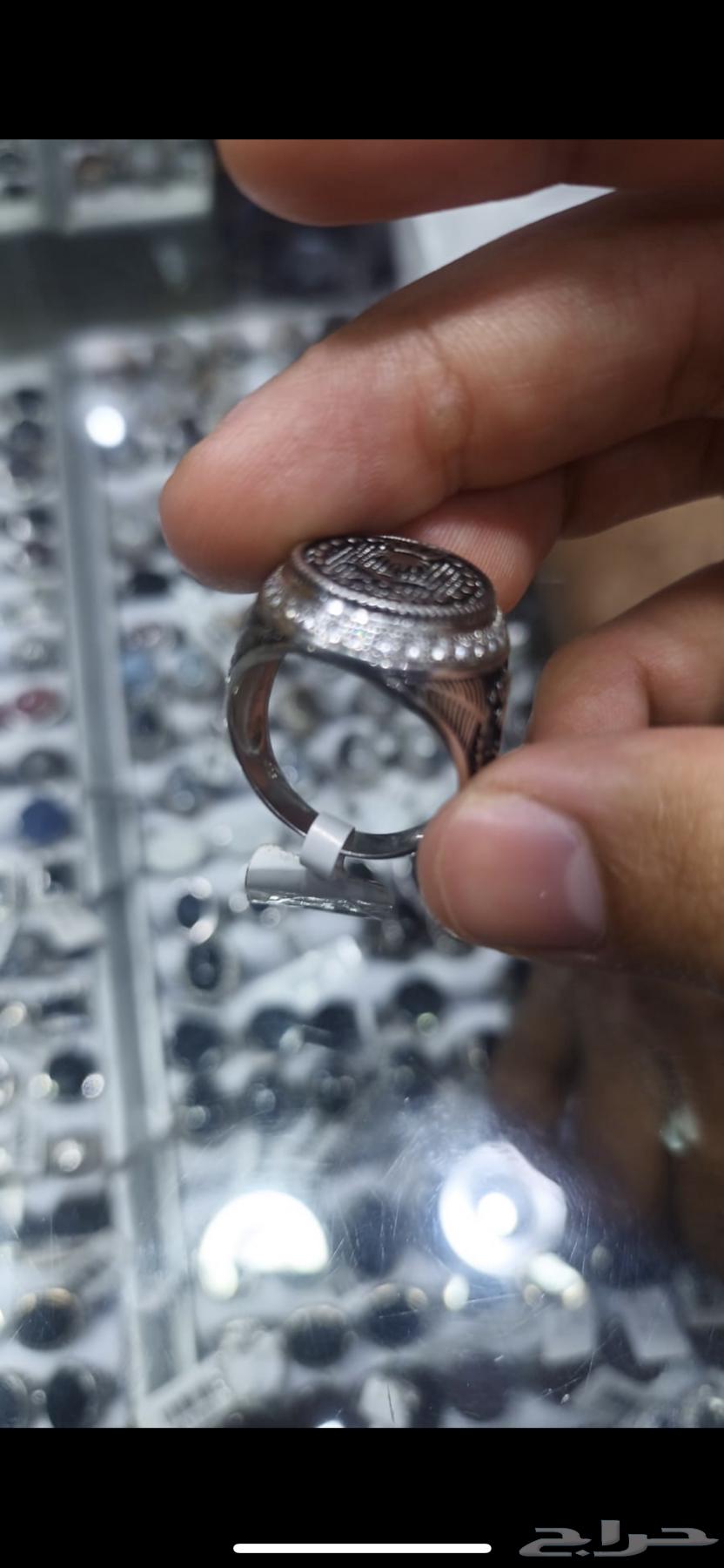 خاتم فضه عيار 92563117795851523114