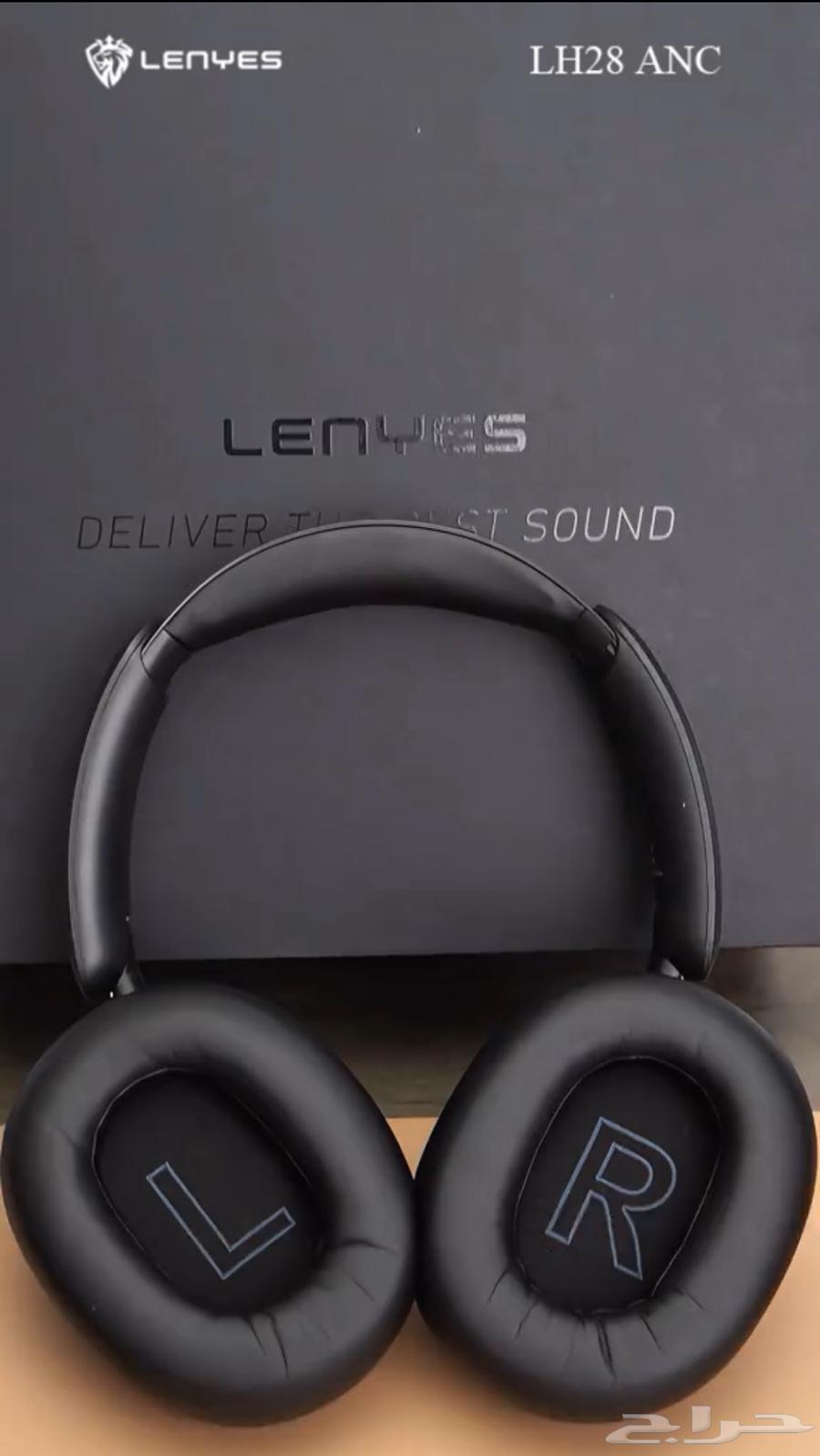 Wireless Headphones ANC Dual Noise Isolation and Playback Time Up to 3663116337748354111