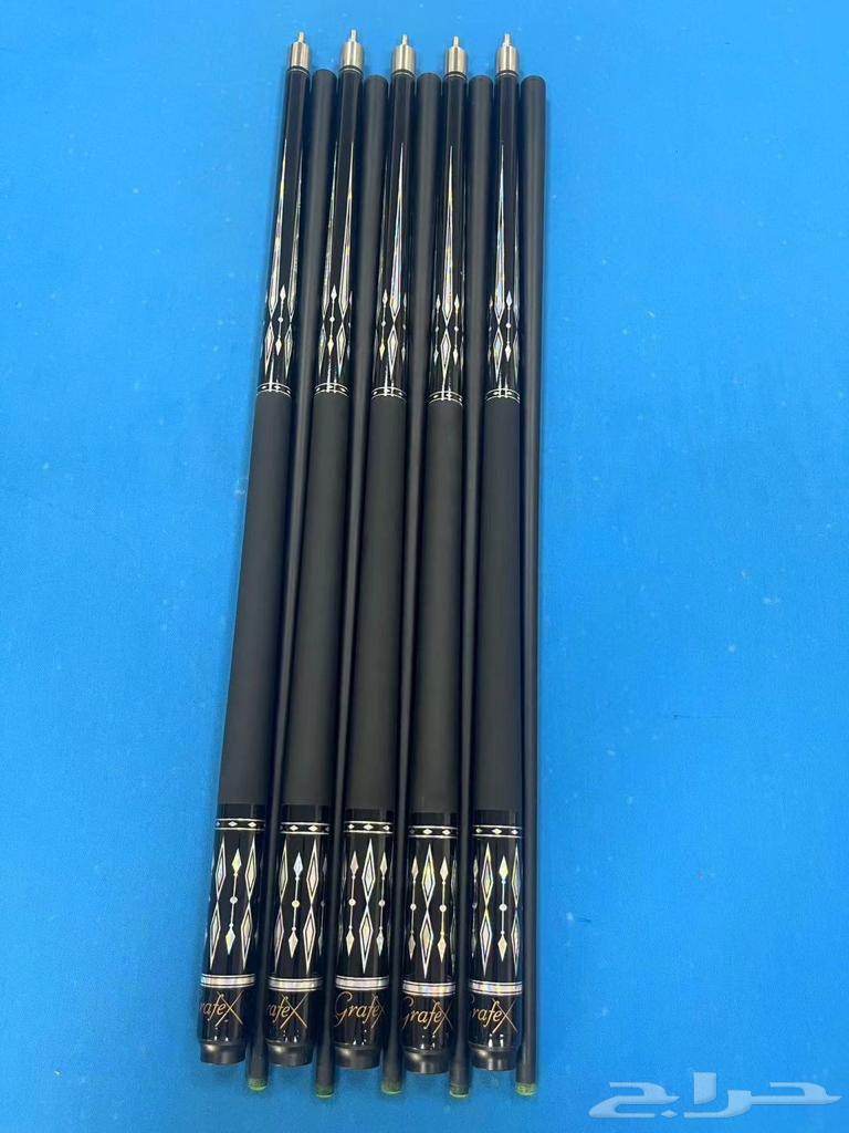 Billiard cues made of carbon fiber, wholesale and retail.634866700618261126