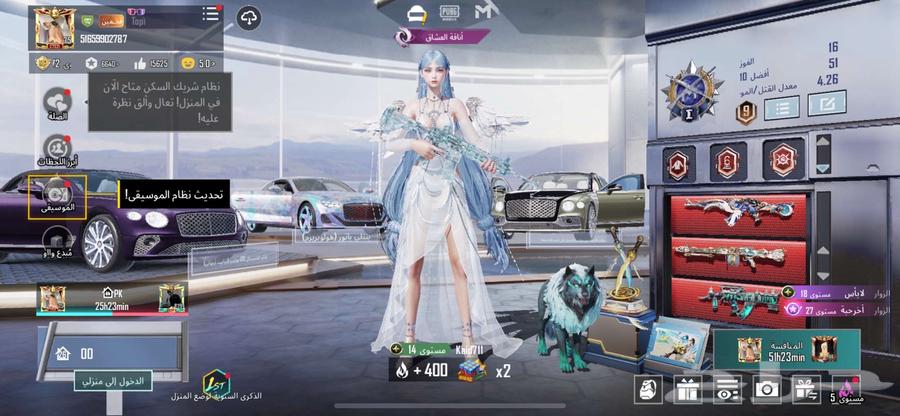 PUBG account63112672411651112