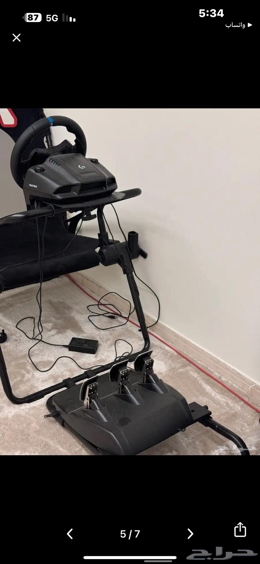 Dixon and Logistics G 923 with GT Light racing chair63113390183681111
