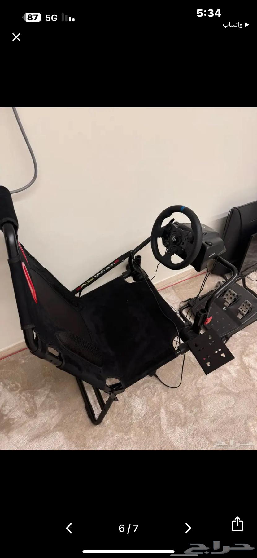 Dixon and Logistics G 923 with GT Light racing chair63113390183681112