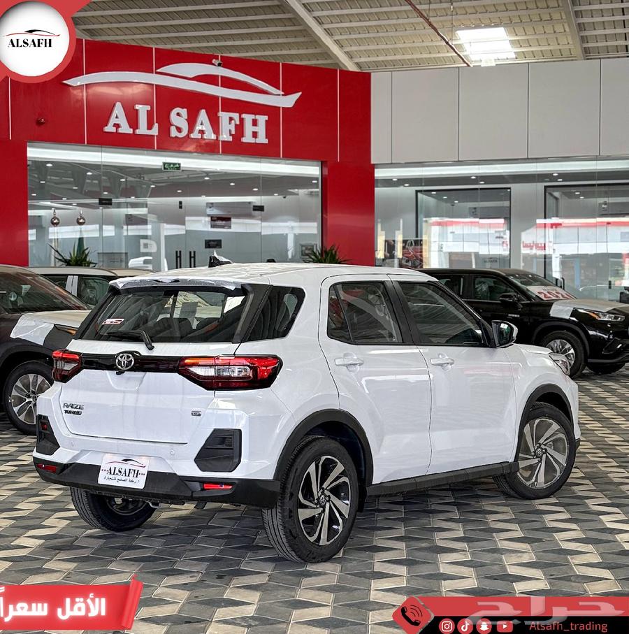 تويوتا رايز ليمتد 2024 كاش واقساط اقل سعر لدى الصفح63170450541442114