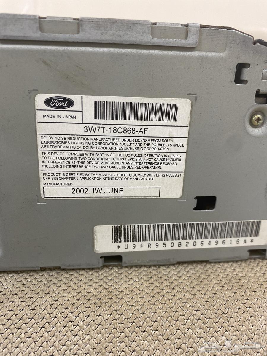 Ford 2003 player, cassette and CD, agency, manfak, God willing63168559941507111
