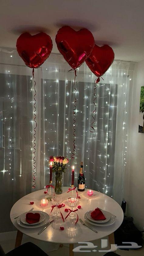 تزيين غرف نوم عرسان ذكرى زواج حفلة ميلاد630195769024031119