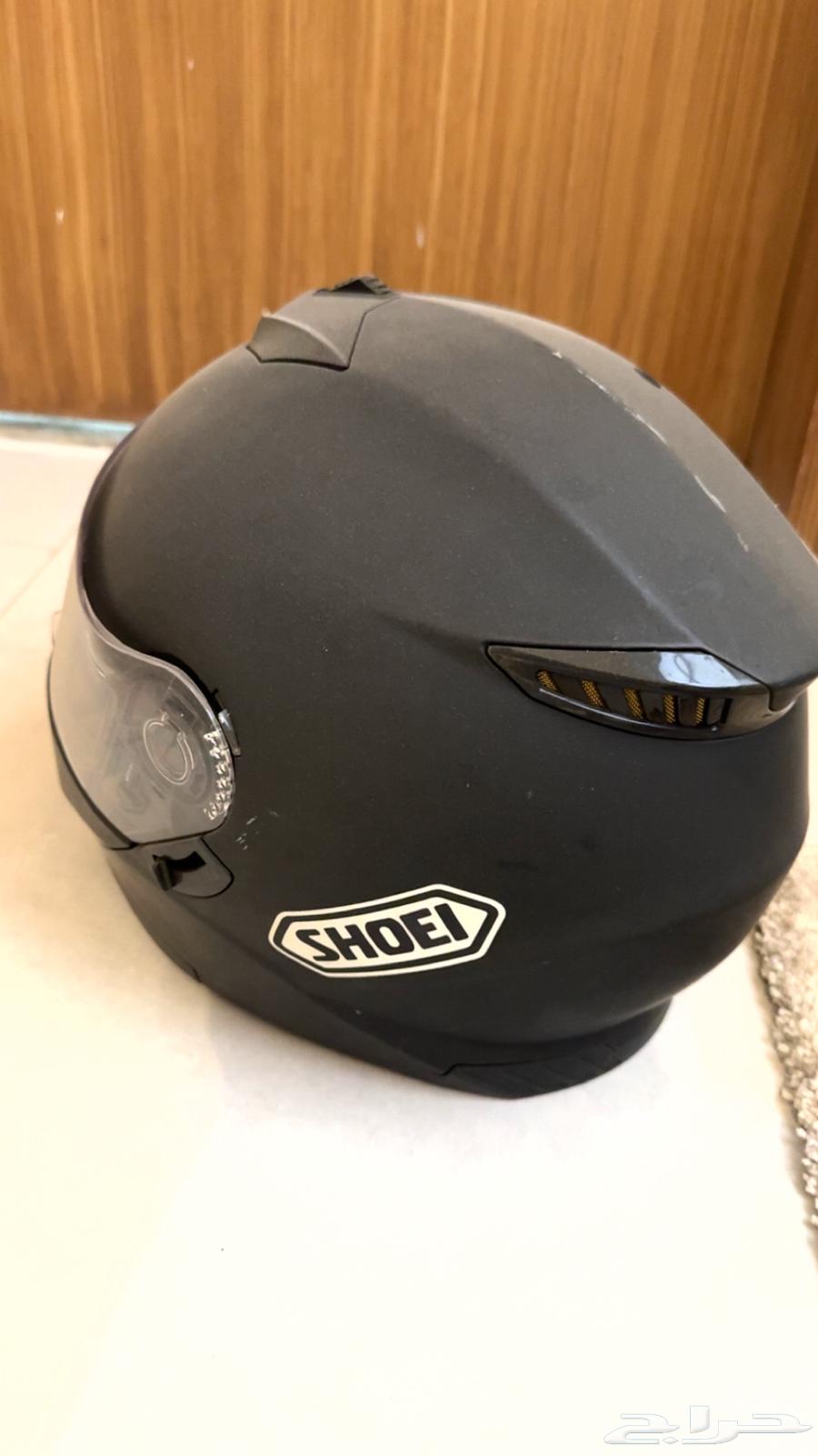 Helmet and vest for a motorcycle63167640436611112