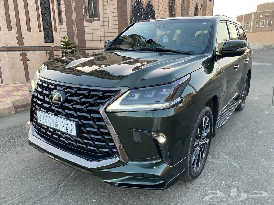 لكزس LX570 2021 بلاك اديشين فل كامل63166661894531117