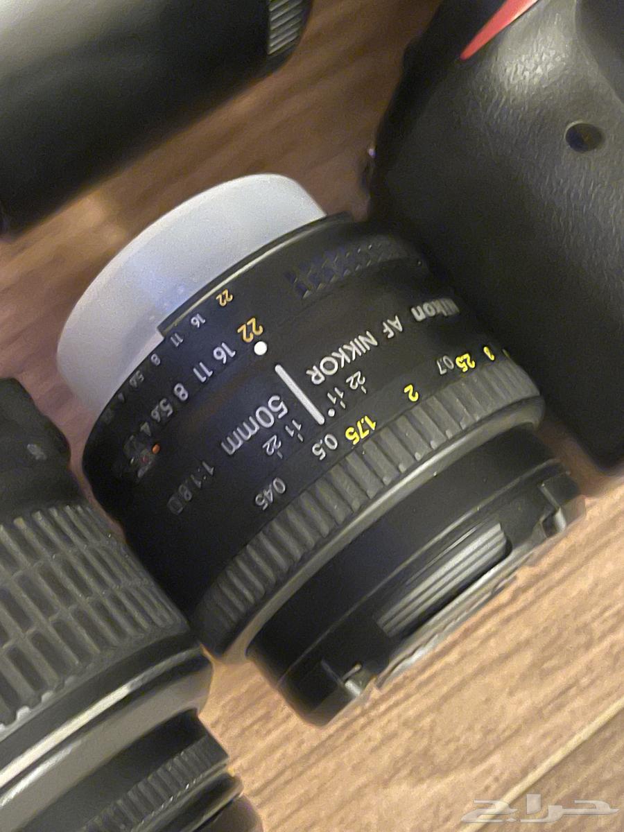 Nikon D5100 camera with three lenses, personal and simple use63109007512321113