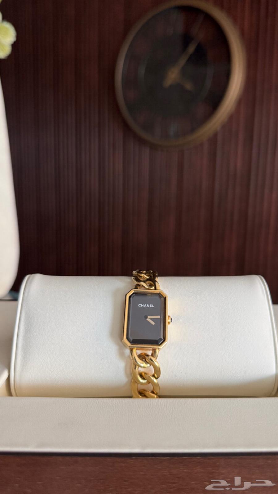 ساعة شانيل Shanel Premiere ذهب (عيار 18) بسعر ممتاز631056437664011129