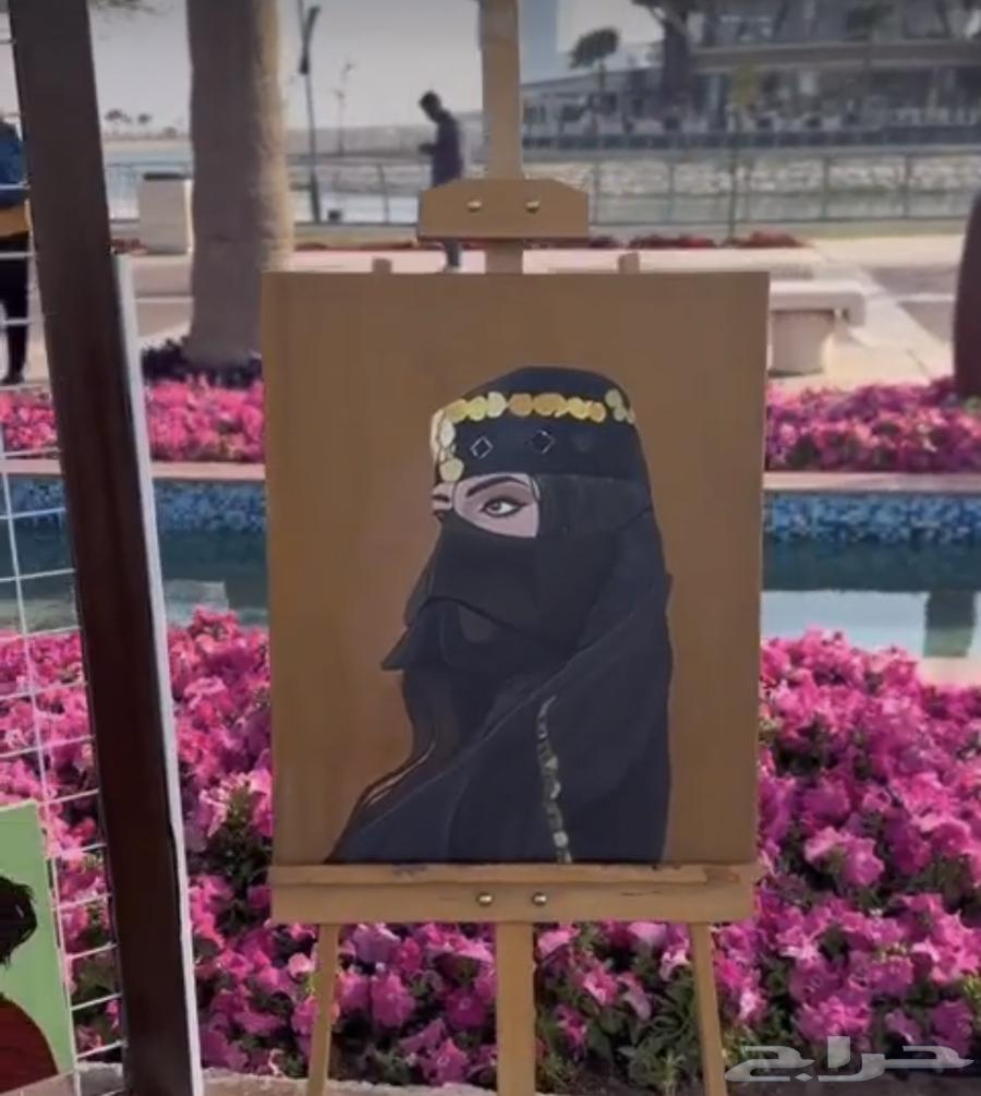 Unique hand-painted board for sale, Saudi heritage631056484176661111