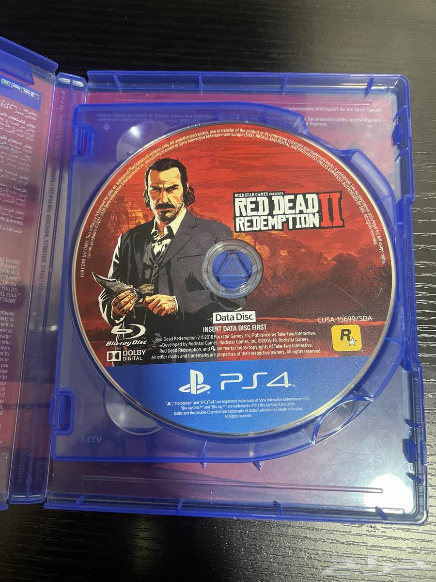 RDR 2 new game, used for 4 months, works on PS4 and PS563443912016385112