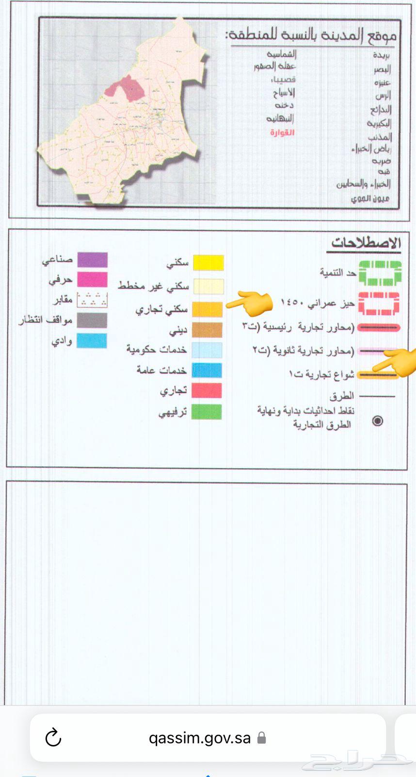 للبيع ارض سكني تجاري مساحه 680 في القوارة63015215586051112