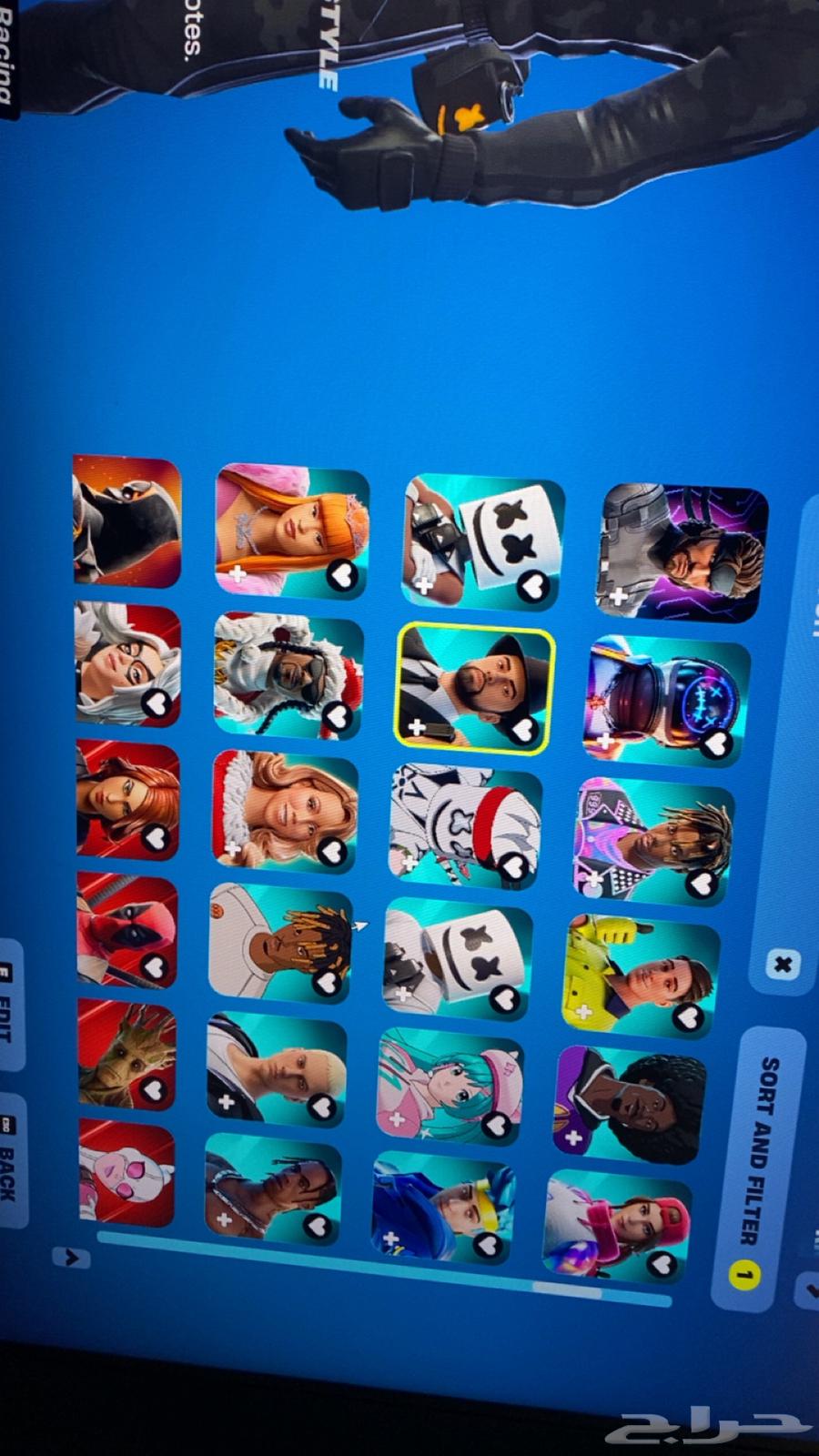 حساب فورت للبيع PC فقط دخول ايبك فقط63481303657218112