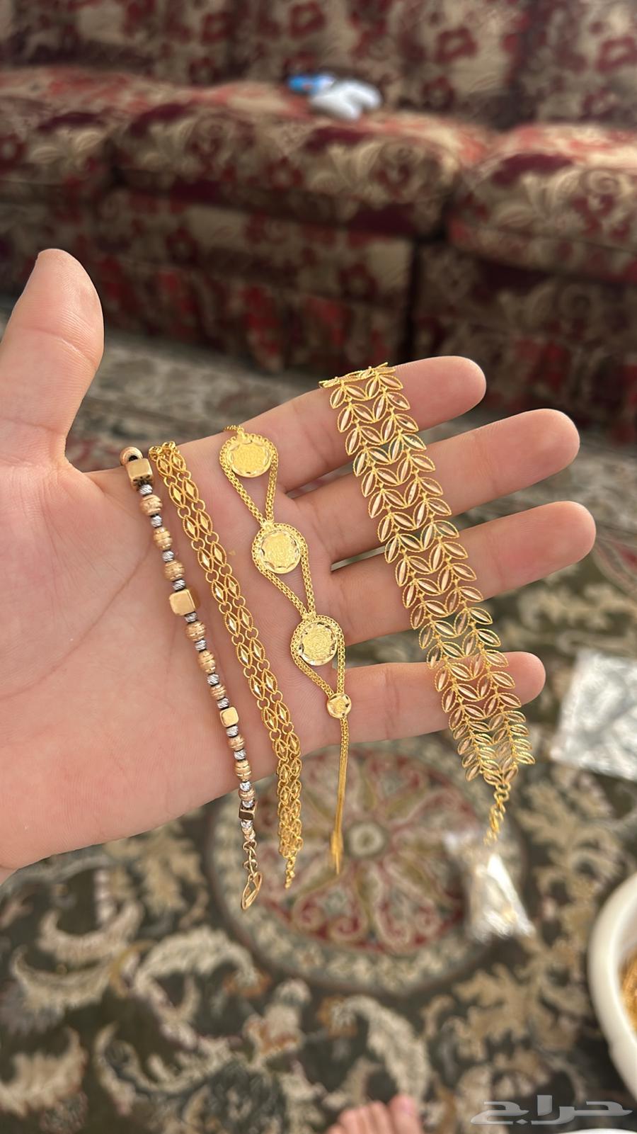 Gold bracelet 21 karat63104578595714117