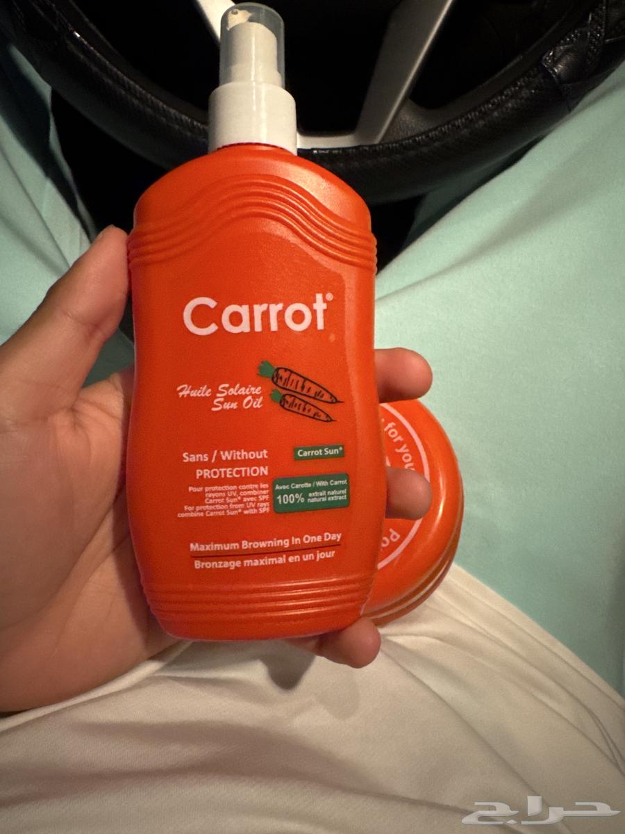 Carot Sun Cream and Oil Tanning63101923566850111