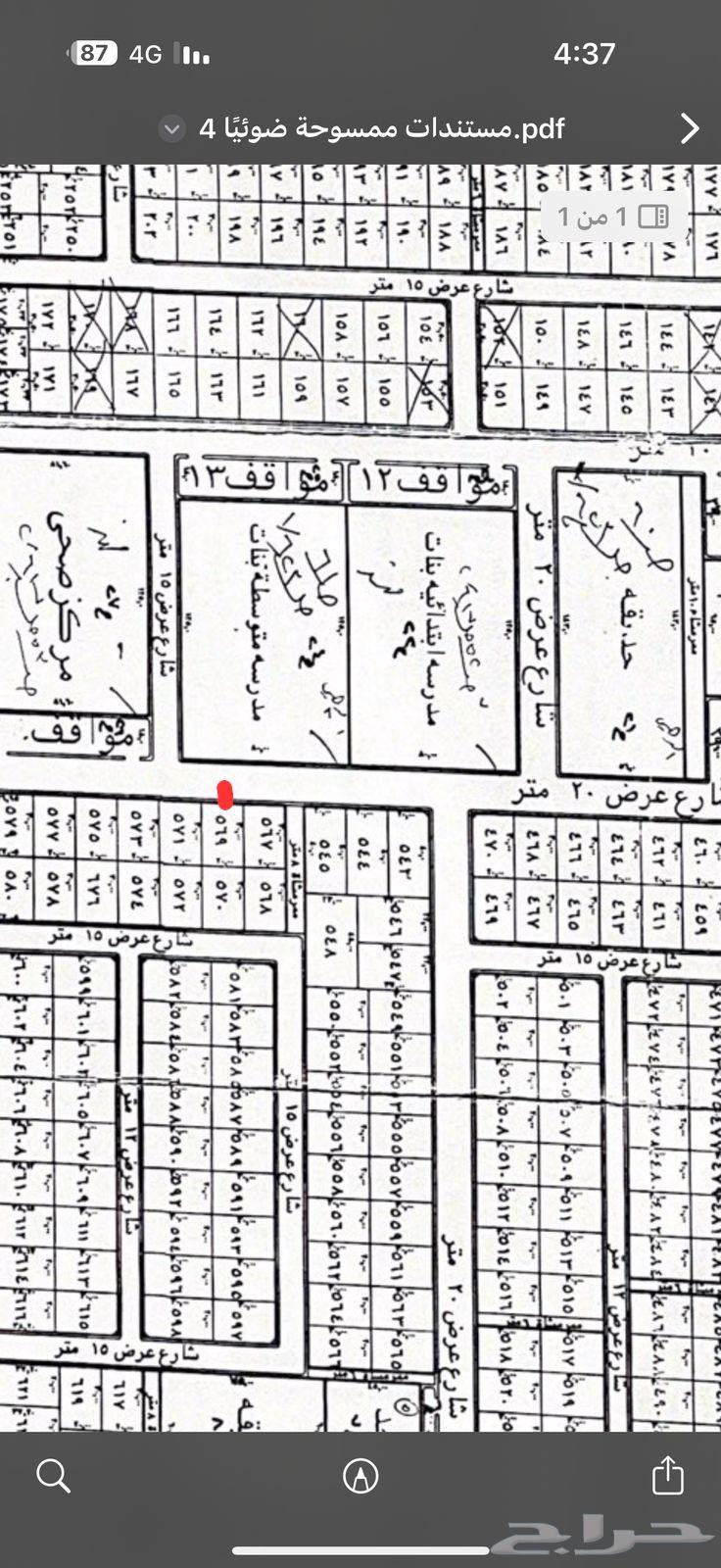 ارض في مخطط الاخوين في الخرج 220 الف630147497740831117
