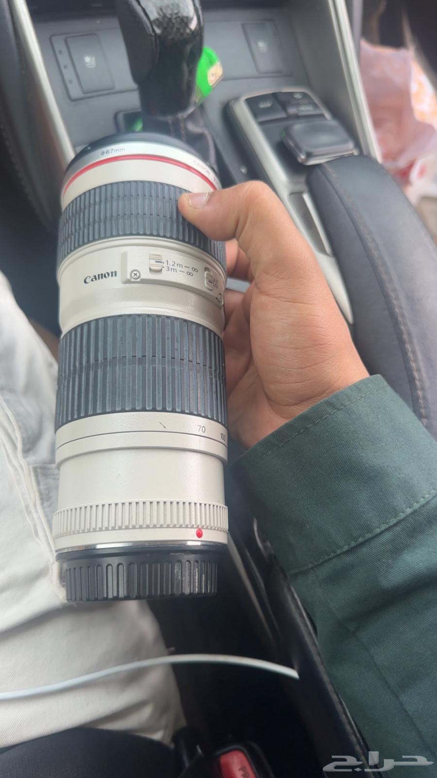 عدسات EF70-200 الاصدار الاول اشتريتها من متجر كانون63102334711554111
