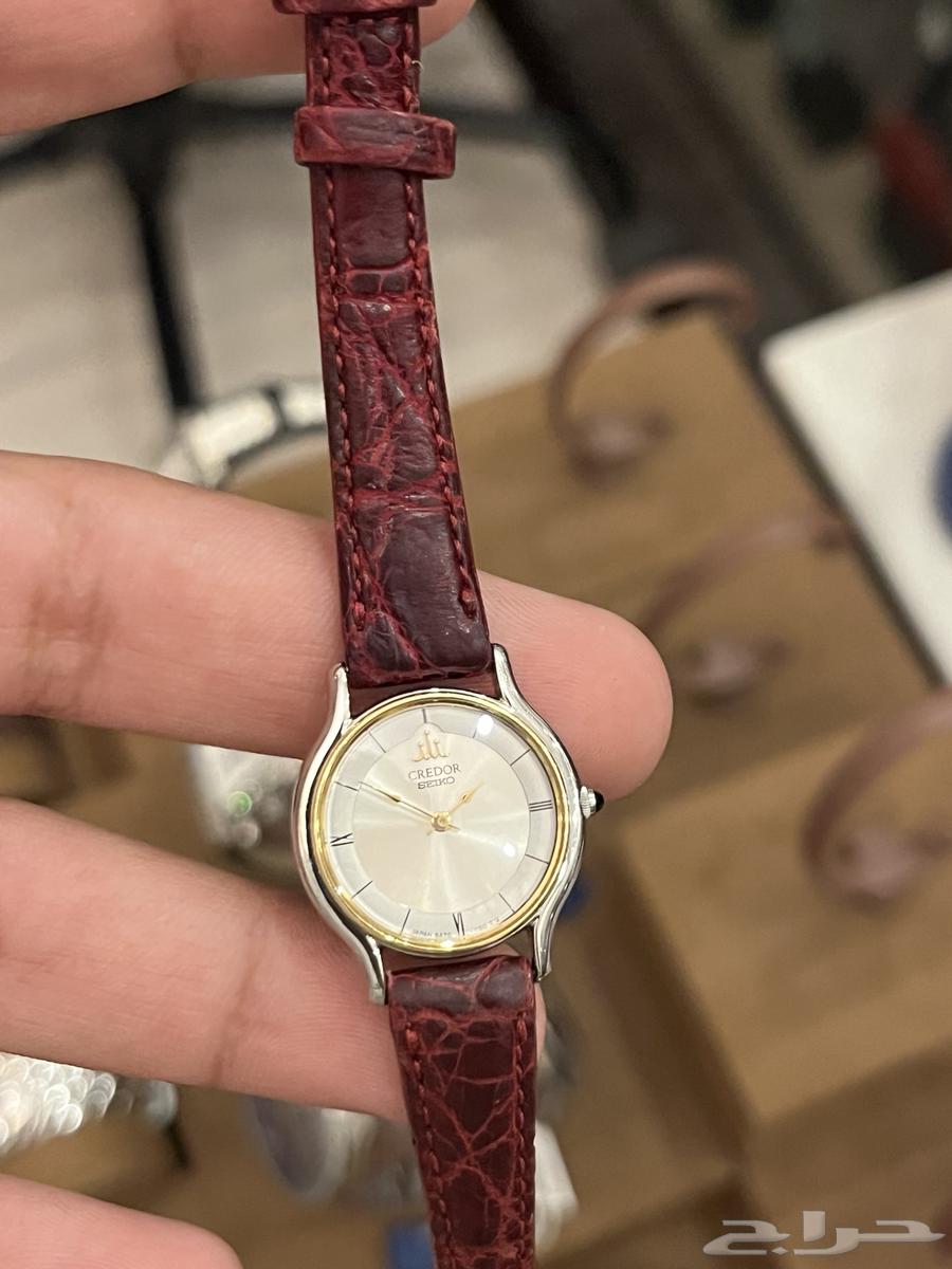 Seiko Credor watch, sold. Seiko Credor 18kt bezel63100111359875111