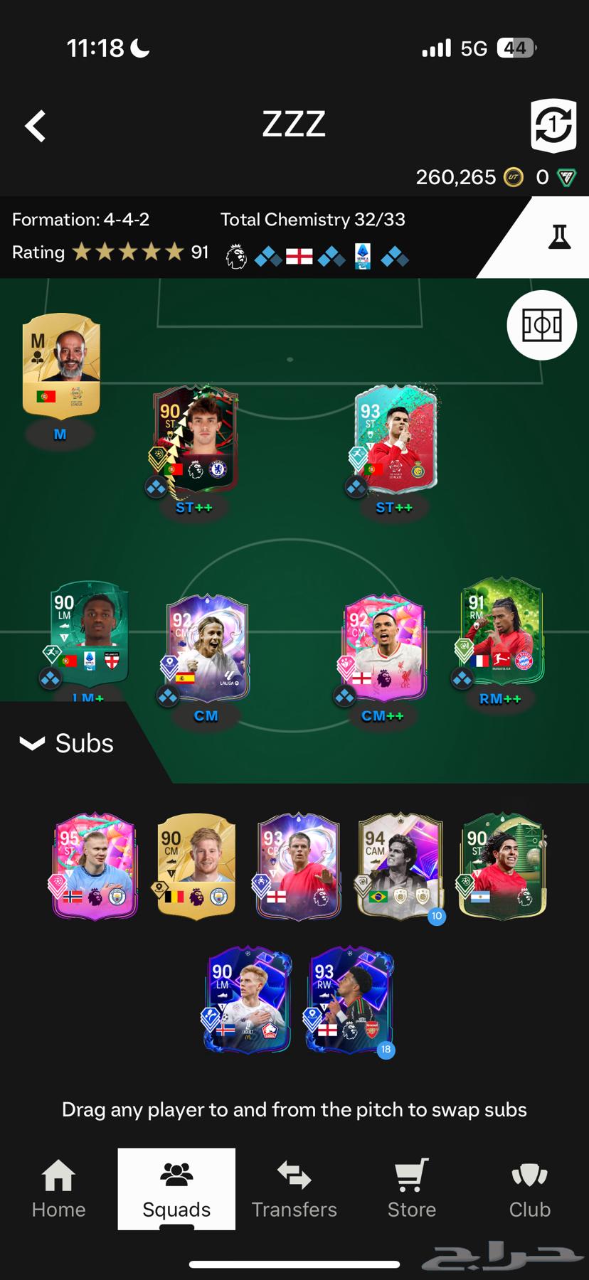Fifa 25 PC account with less than 300 thousand coins and a valuable card for sale63100484556673112
