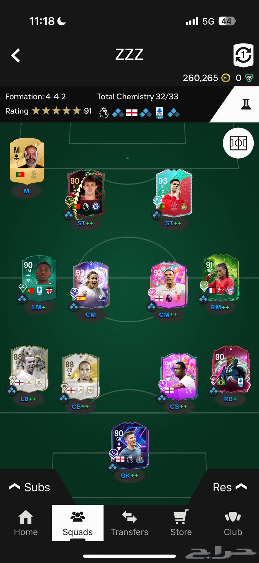 Fifa 25 PC account with less than 300 thousand coins and a valuable card for sale63100484556673111