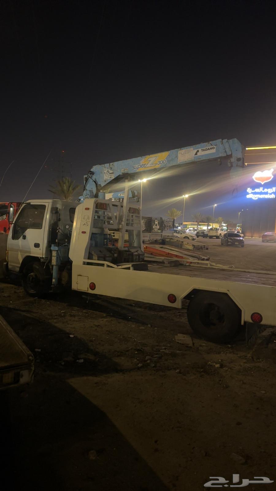 ونش تدانو 3 طن سطحه 2002 للبيع والإيجار63148208312451111