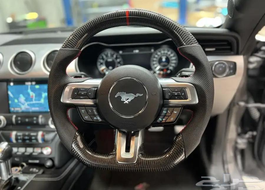 Carbon Fiber Steering Wheel for Mustang 2018 to 2023 Only 144563146761410306110