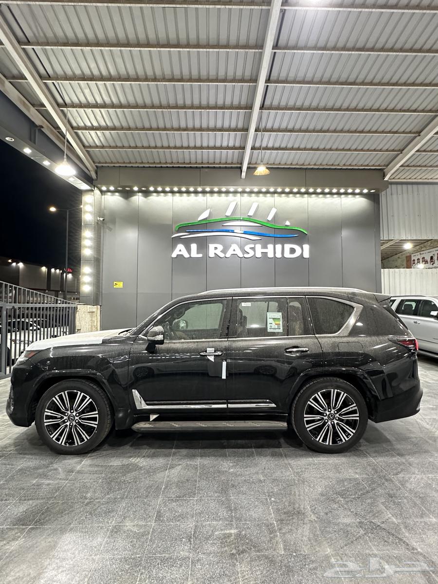 Lexus LX600 Black BB 2024 available at (Obaid Al-Rashidi) showroom63149603845378111