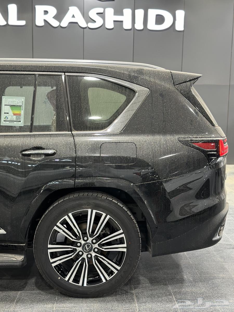 Lexus LX600 Black BB 2024 available at (Obaid Al-Rashidi) showroom63149603845378113