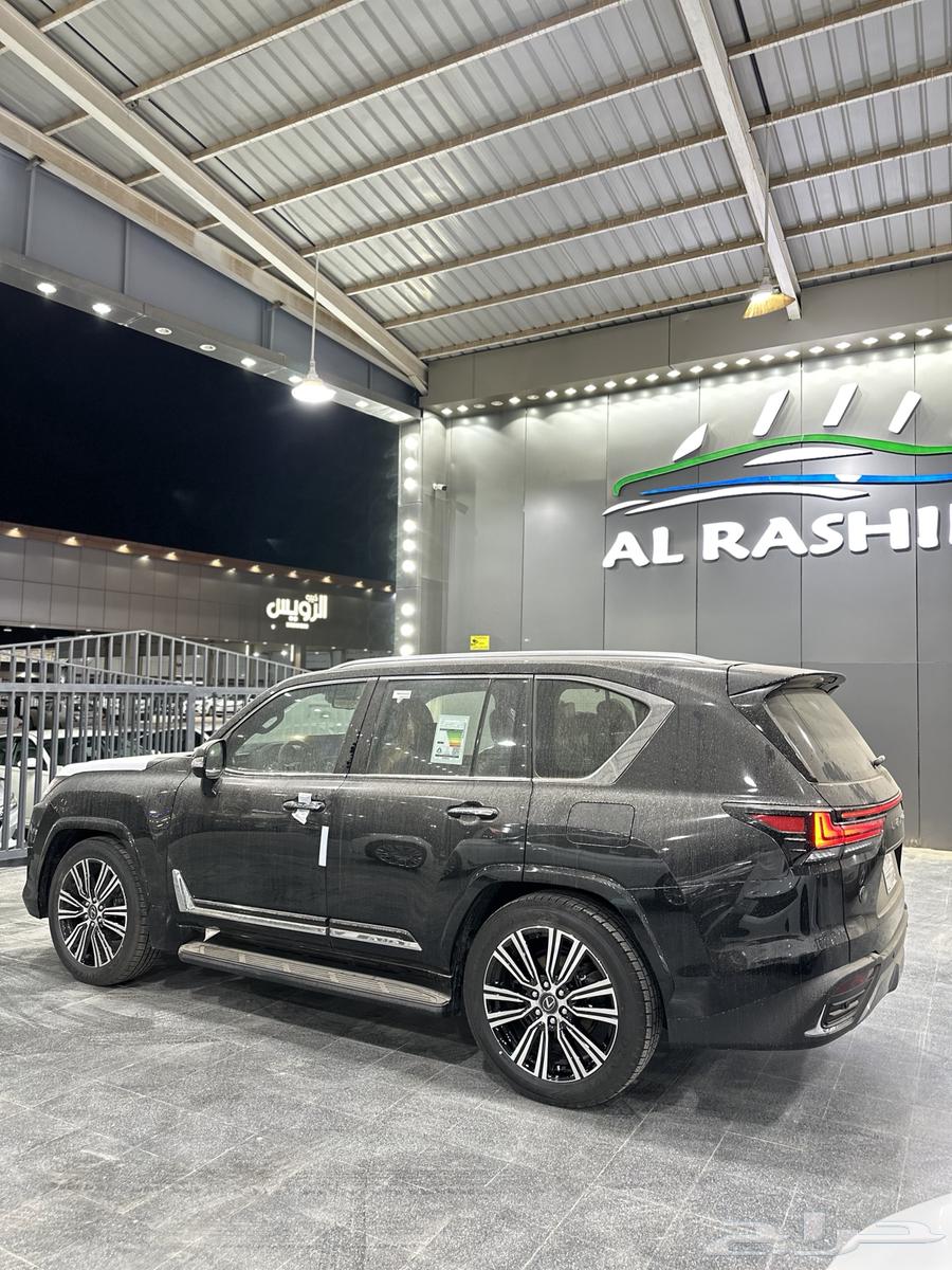Lexus LX600 Black BB 2024 available at (Obaid Al-Rashidi) showroom63149603845378112