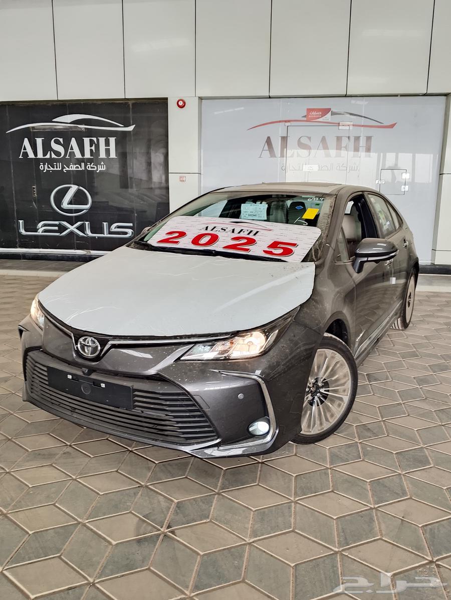 Toyota Corolla 2025, sunroof, cash and installments, lowest price at Al-Safwa63149154136706112