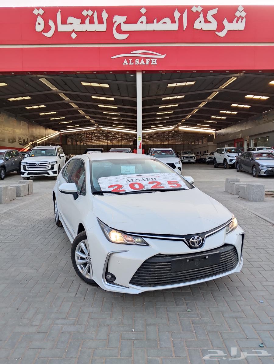Toyota Corolla XLi 2.0 upgraded model 2025 available at Safah Trading Company63150521167106111