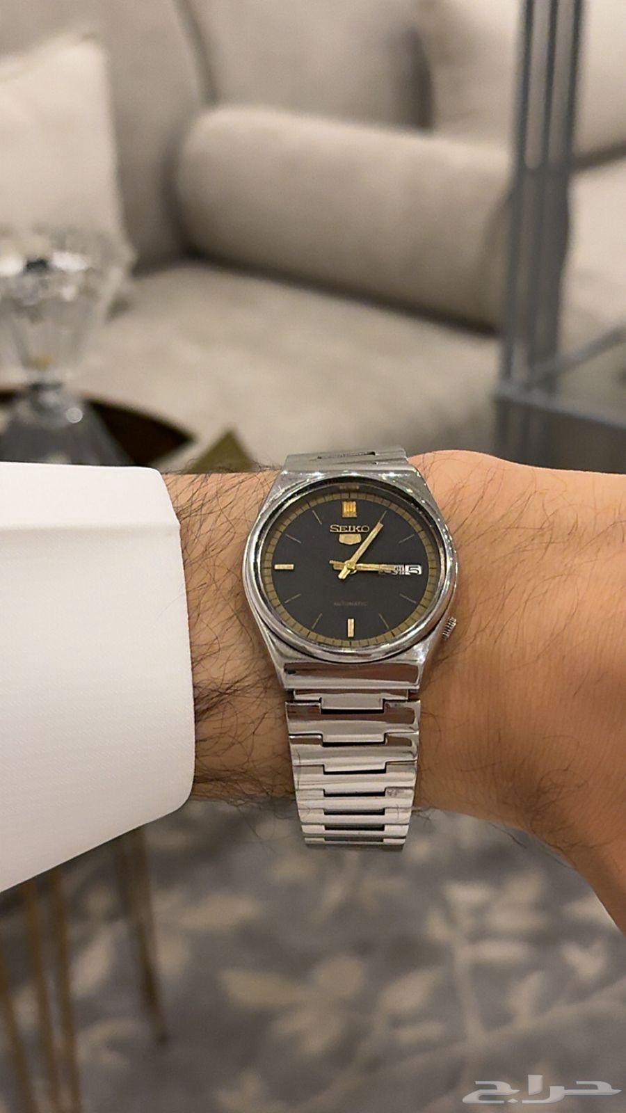 Seiko Japanese automatic watch, tiger eye, rare, old and clean63097106371715112