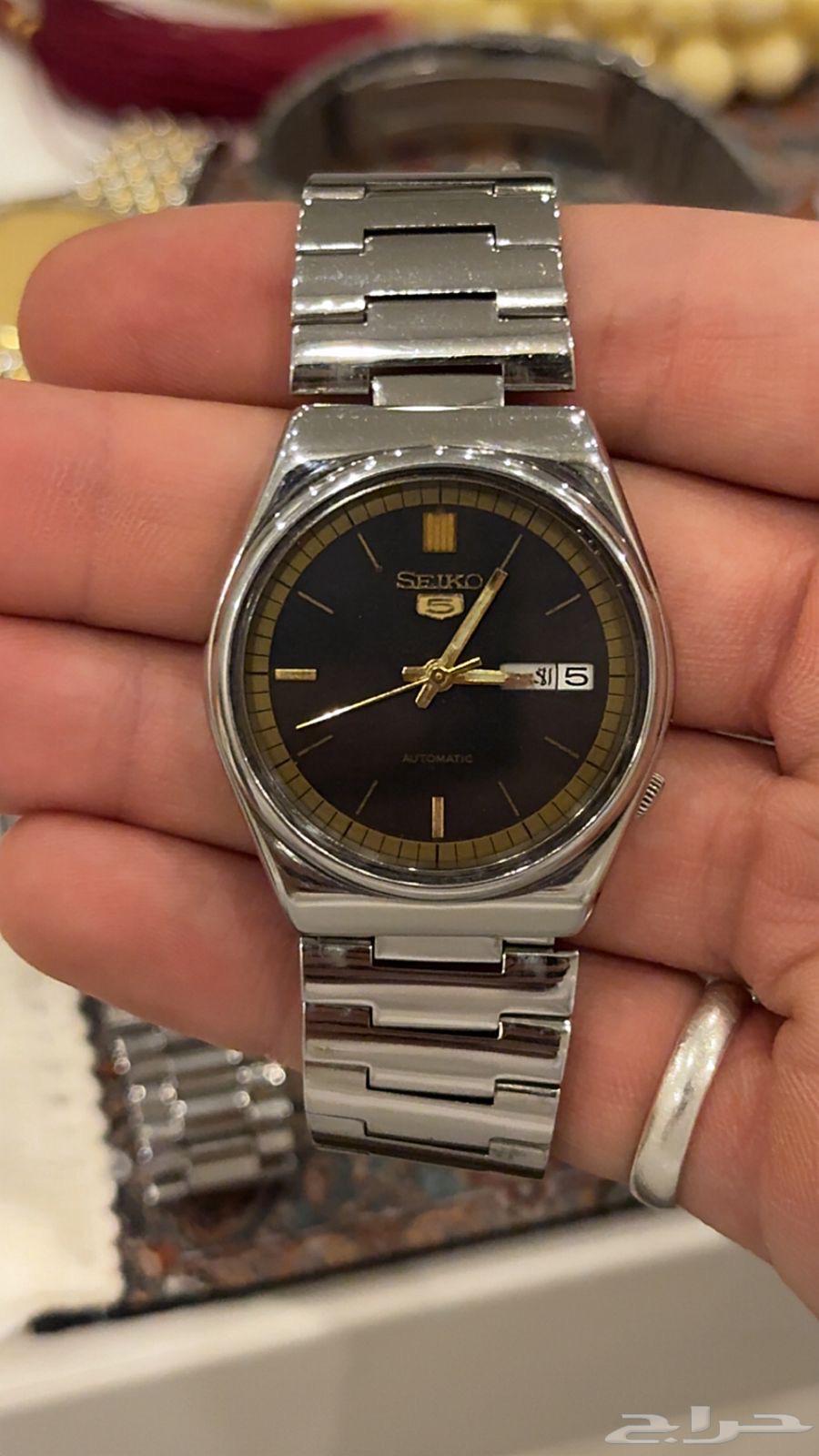 Seiko Japanese automatic watch, tiger eye, rare, old and clean630971063717151127